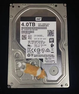 WD4005FZBX WESTERN DIGITAL BLACK 4TB 7.2K 6G SATA 3.5" LFF 256MB CACHE HDD - Picture 1 of 3