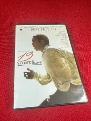 12 Years a Slave Twelve DVD Chiwetel Ejiofor Steve McQueen Brad Pitt Slavery - Image 1 of 4