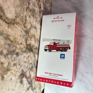 Hallmark Andenken Christbaumschmuck 1959 GMC Feuerwehr #14 2016 - Bild 1 von 2