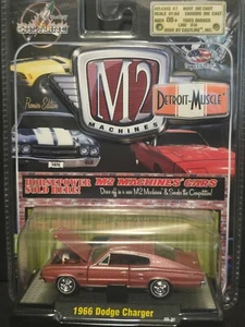 1966 Dodge Charger (1:64) Castline  M2 Machines 2009 Auto-Thentics Rel. 7 RARE - Picture 1 of 2