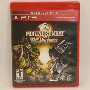 Mortal Kombat vs DC Universe Greatest Hits PS3 Sony Playstation 3 2009 - Picture 1 of 3