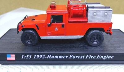 DEL PRADO Pompieri 1:53 scale Hummer Forest Fire Engine  - Immagine 1 di 4