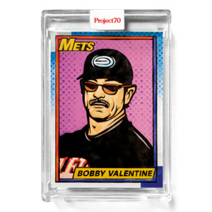 2021 TOPPS PROJECT70 #469 Bobby Valentine By Blake Jamison