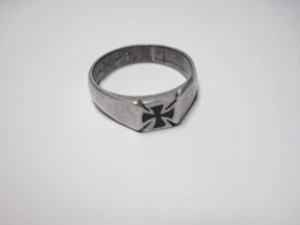 Anillo patriótico. Con Cruz de Hierro - Imagen 1 de 5