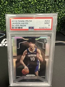 2019 Panini Prizm #254 Jaxson Hayes Silver Prizm PSA 9 RC Rookie Pelicans NBA - Picture 1 of 2