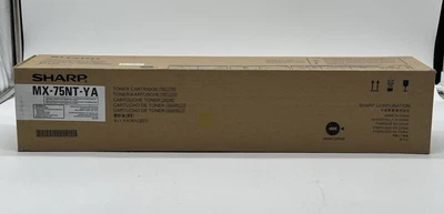Genuine Sharp MX-75NTYA Yellow High Yield Toner Cartridge - Image 1 of 3
