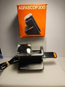 Agfa Agfascop 200 Slide Viewer with Original Box/ TESTED AND WORKS - Picture 1 of 18
