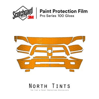 Película de protección de pintura PreCut serie 3M PRO PPF para Dodge Ram 2500 2011-2016 Foto 1 de 4