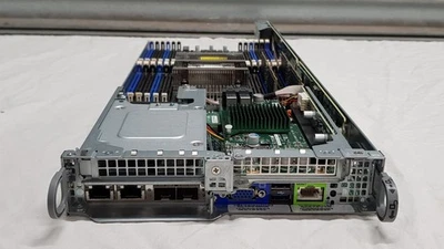 Supermicro x10drt-b+ Intel Xeon E5-2630 v4 64GB 240GB SSD, 480GB SSD Single Node - Image 1 of 4