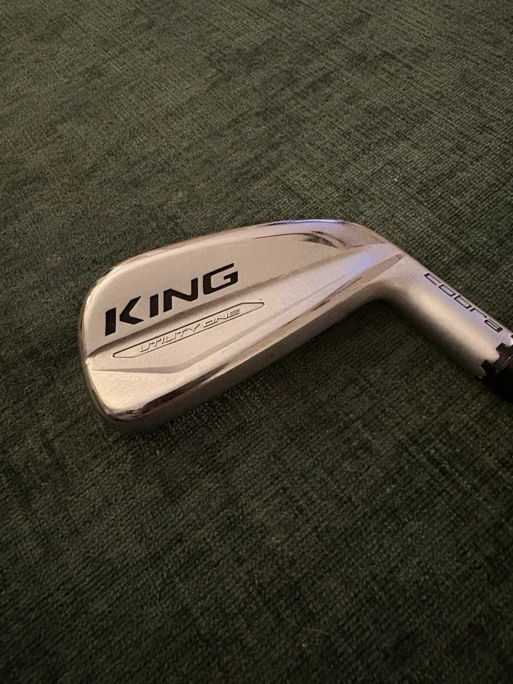 2020 Cobra king Utility One Length 19.5* 3 Iron-Reg Project X Catalyst 60 5.5 - Image 1 of 4