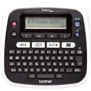 Brother PT-D200BW Beschriftungsgerät (für 3,5 bis 12 mm breite TZe-Schriftbänder - Photo 1/4