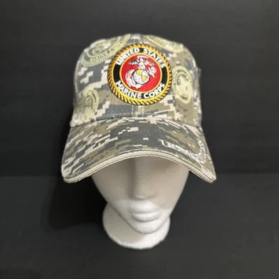 USMC US MARINA GORRA REDONDA SOMBRERO CAMUFLAJE DIGITAL — ¡NUEVO!! Foto 1 de 4