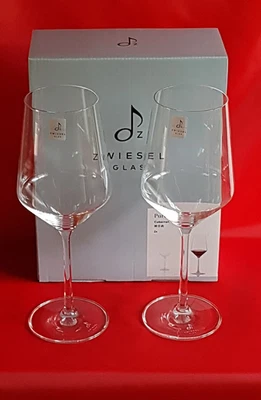 2 Rotwein Gläser Pure Cabarnet - Zwiesel - Tritan - NEU - OVP - Bild 1 von 4