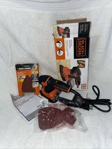 NEW Black & Decker BDEMS600 1.2 Amp Compact High-Performance Mouse Detail Sander - Picture 1 of 6