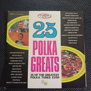 25 Polka Greats Vol 1 (K-Tel NC 420) Frankie Yankovich Six Fat Dutchmen - Picture 1 of 4