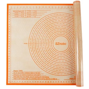 Non-slip Silicone Pastry Mat 36X24 inches Baking Mat with Measurement, Perfec... - Foto 1 di 7