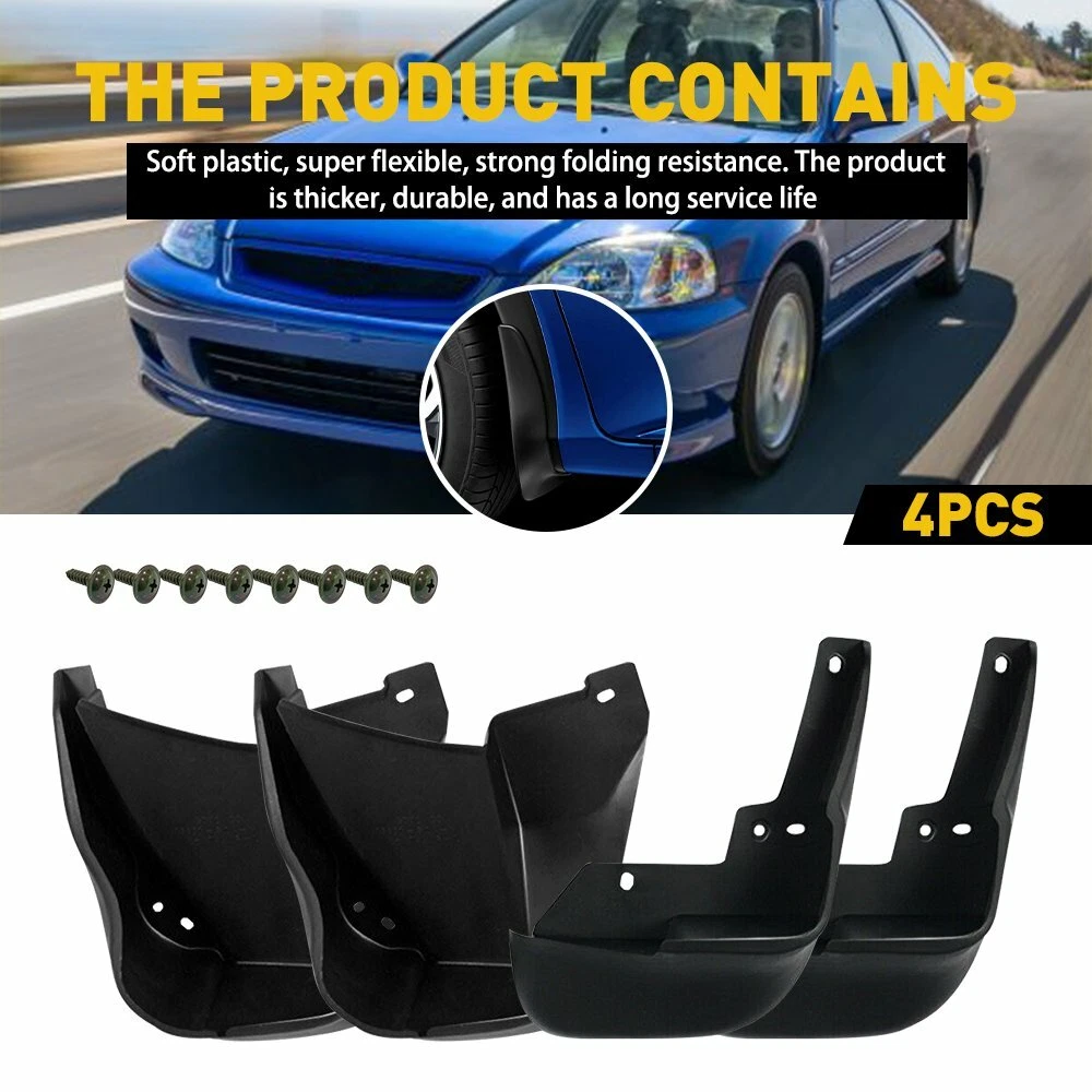 Para Honda Accord 9th 9 Gen 2013 2014 2015 2016 2017 Guardabarros Protector Contra Salpicaduras Ruedas Delanteras Traseras Guardabarros Accorios Acampanados - AliExprs