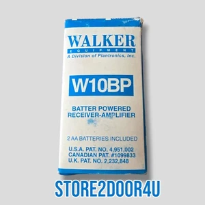 WALKER W10BP In-Line Black Phone Amplifier 50803.001 - Zdjęcie 1 z 7