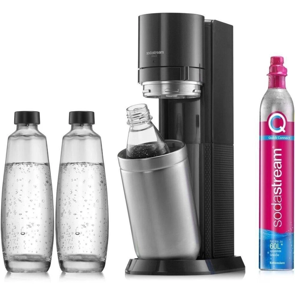 SodaStream Duo Vorteilspack Wassersprudler - Titan