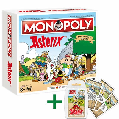 Monopoly Asterix und Obelix limitierte Collector's Edition + Top Trumps Quartett - Bild 1 von 4