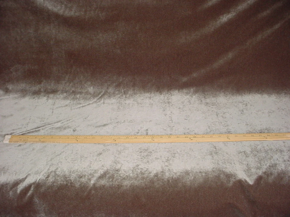 Tela de tapicería para cortinas de seda gris terciopelo Quai de Seine 5-1/4Y Nobilis 10364 Foto 1 de 3