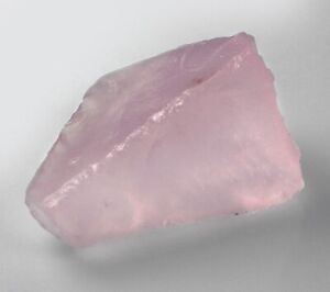 120Ct Natural Pink Rose Quartz Crystal  Facet Rough Specimen YPA1239