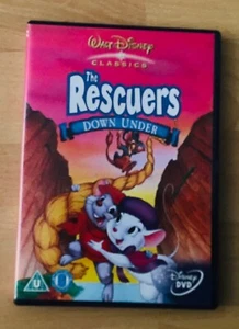 ~~~FAB WALT DISNEY THE RESCUERS DOWN UNDER DVD - Picture 1 of 1
