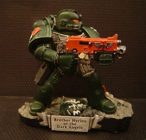 Warhammer 40K Ángeles Oscuros HYRION Marines Espaciales Estatua Sideshow Coleccionables 2002 - Imagen 1 de 5