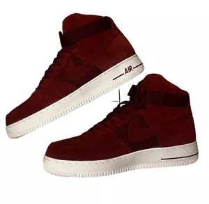 Nike Air Force 1 High 07 'University Red' Herren 11 - 315121-610 - Wildleder & Strick - Bild 1 von 8