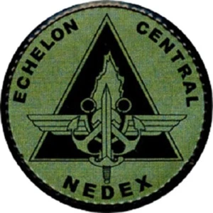 Echelon Central NEDEX,rond 80 millimètres,tissu plastifié basse visibilité(1466) - Imagen 1 de 1