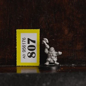Vintage Warhammer D5 Imperial Dwarfs 'Menukh' Dwarf Metal - Picture 1 of 1