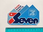 Adesivo Seven Zaini Borse Sticker Autocollant Kleber Vintage 80S Original