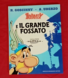 Asterix Der große Graben 1. Auflage 1980 Mondadori mit Druckfehler selten - Bild 1 von 8
