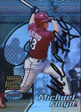 2002 (PHILLIES) Bowman's Best Blue #127 Michael Floyd AU