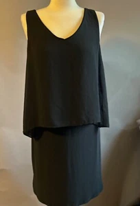 White House Black Market Etuikleid Bluse Overlay - Größe M - Bild 1 von 4