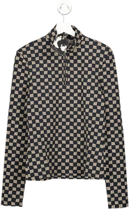 MISBHV Negro Monograma Slim Manga Larga Nuevo con Etiquetas Reino Unido Xs - Imagen 1 de 3