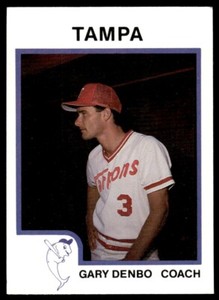 1987 ProCards Gary Denbo Tampa Tarpons #1319
