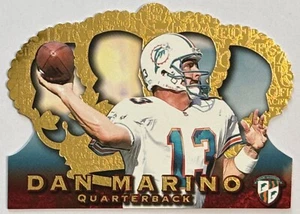 DAN MARINO 1996 Pacific Crown Royale Die-Cut #CR-1 MIAMI DOLPHINS Free Shipping - Picture 1 of 2