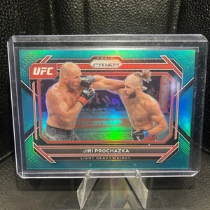 2023 Panini Prizm UFC - Teal Prizm #54 Jiri Prochazka /49 BOOKEND 49/49 - Picture 1 of 2