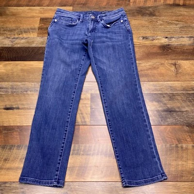 J Jill Slim Ankle Jeans 0 Cropped Stretch Low Rise - Image 1 of 4