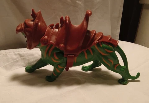 HE-MAN ~BattleCat ~ Masters of the Universe MOTU 1981 Mattel Vintage ~ Vintage Cover