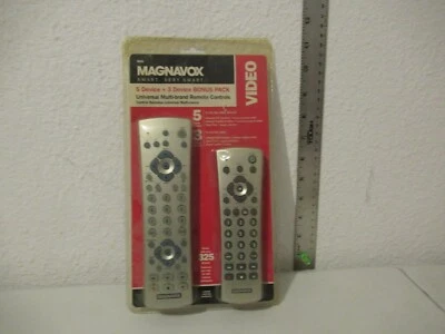 Magnavox 5 device & 3 Device Remote Controls NEW IN PACKAGE - Image 1 of 4