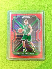 PAYTON PRITCHARD RUBY WAVE PRIZM ROOKIE CARD JERSEY #11 CELTICS 2020-21 Prizm RC
