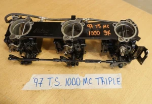 97 TIGERSHARK MONTE CARLO 1000 TRIPLE CARBS CARBURETOR ASSEMBLY 0670-667 Parts - Bild 1 von 8