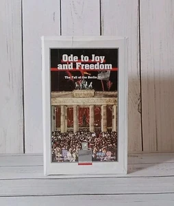 Ode To Joy And Freedom The Fall of the Berlin Wall VHS Tape 1989 Documentary - Picture 1 of 9