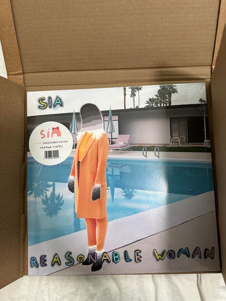 SIA Reasonable Woman Tangerine Vinyl /500 Store Exclusive Sold Out LP Sealed New - Image 1 of 1