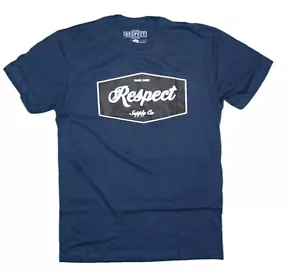 Maglietta New Respect Supply Co. Trade 3600M Navy S/S RRES-43 - Foto 1 di 3