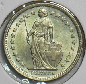 Switzerland 1961 1/2 Franc 240596 combine shipping - Picture 1 of 2