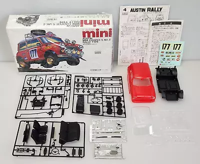 Revell Austin Mini Cooper S MK-II Rally 1/20 Plastic Model Kit 01154 M4 New Open - Image 1 of 4