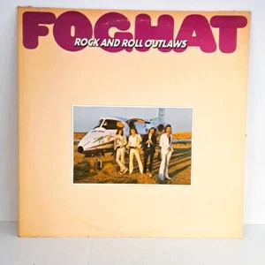 Foghat Rock And Roll Outlaws Vinyl Record LP 1974 Bearsville Classic Hard Rock - Picture 1 of 4